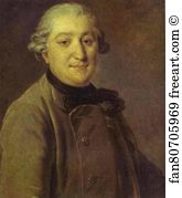 Portrait Of Count I G Orlov Art Print - Portrait Of Count I. G. Orlov