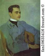 Sumarokov Art Print - Portrait Of Count Nikolay Sumarokov-Elstone