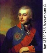 Count Art Print - Portrait Of Count P. A. Tolstoy