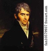 St Simon Art Print - Portrait Of Count Victor Kochubey