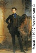 Orlov Art Print - Portrait Of Count Vladimir Orlov-Davydov