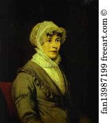 1809 Oil On Canvas The Russian Museum Art Print - Portrait Of Countess C. P. Rostopchina