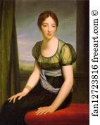 Baron François Pascal Simon Gérard Art Print - Portrait Of Countess Regnault De Saint-Jean D'angély