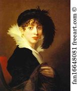 Stroganoff Art Print - Portrait Of Countess Sophia Stroganoff