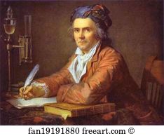 David Art Print - Portrait Of Doctor Alphonse Leroy