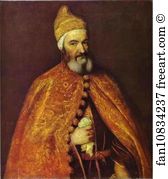 Titian Art Print - Portrait Of Doge Marcantonio Trevisani