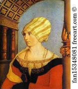 Dorothea Art Print - Portrait Of Dorothea Kannengiesser