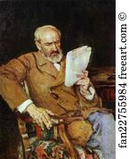 D Art Print - Portrait Of Dr. A. D. Yezersky