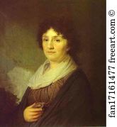 Davydova Art Print - Portrait Of E. N. Davydova