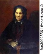 Ekaterina Art Print - Portrait Of Ekaterina Kornilova