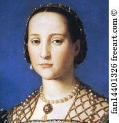 Toledo Art Print - Portrait Of Eleonora Of Toledo With Her Son Giovanni. Detail