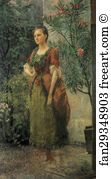 Der Art Print - Portrait Of Emilie Flöge