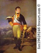 Ferdinand Art Print - Portrait Of Ferdinand Vii