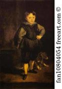 1623 Oil On Canvas The National Gallery Of Art Art Print - Portrait Of Filippo Cattaneo, Son Of Marchesa Elena Grimaldi