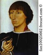 Rogier Van Der Weyden Art Print - Portrait Of Francesco D'este