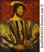 Portrait Of Francis I Art Print - Portrait Of Francis I