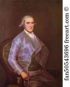 1795 Art Print - Portrait Of Francisco Bayeu