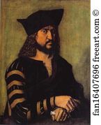 Albrecht Dürer Art Print - Portrait Of Frederick The Wise