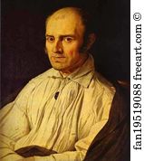 Frederic Art Print - Portrait Of Frédéric Desmarais