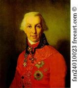 Derzhavin Art Print - Portrait Of G. R. Derzhavin