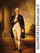 Portrait Of George Iii Art Print - Portrait Of George Iii