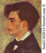 Rivière Art Print - Portrait Of Georges Riviére