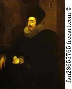 Vincenzo Art Print - Portrait Of Giovanni Vincenzo Imperiale