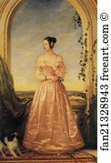 1840 Art Print - Portrait Of Grand Duchess Alexandra Nikolaevna