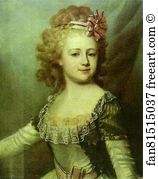 Pavlovna Art Print - Portrait Of Grand Duchess Alexandra Pavlovna As A Child