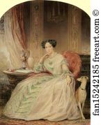 Portrait Of Grand Duchess Maria Aleksandrovna Art Print - Portrait Of Grand Duchess Maria Aleksandrovna