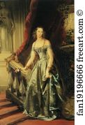 1841 Art Print - Portrait Of Grand Duchess Olga Nikolaevna