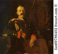 Saratov Art Print - Portrait Of Grand Duke Georgy Mikhailovich
