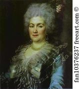 Saratov Art Print - Portrait Of Gubareva