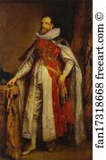 1630s Art Print - Portrait Of Henry Danvers, Earl Of Danby, As A Knight Of The Order Of The Garter