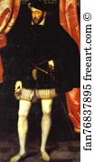 Portrait Of Henry Art Print - Portrait Of Henry Ii