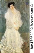 1903 Art Print - Portrait Of Hermine Gallia
