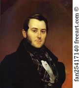 Beck Art Print - Portrait Of I. A. Beck