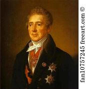 Portrait Of I I Dmitriyev Art Print - Portrait Of I. I. Dmitriyev