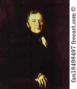 Glazunov Art Print - Portrait Of I. I. Glazunov
