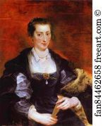 Portrait Of Isabella Brant Art Print - Portrait Of Isabella Brant (? )