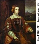 Isabella Art Print - Portrait Of Isabella Of Portugal