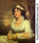 Janet Art Print - Portrait Of Janet Dundas
