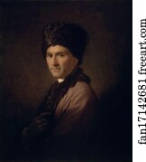 1766 Oil On Canvas Scottish National Gallery Art Print - Portrait Of Jean-Jacques Rousseau