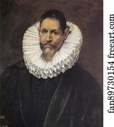 1610 Art Print - Portrait Of Jeronimo De Cevallos