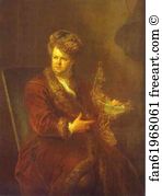 149 Art Print - Portrait Of Johann Melhior Dinglinger