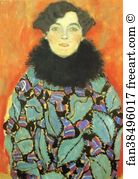 50 Art Print - Portrait Of Johanna Staude