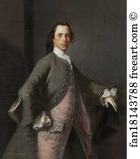 1749 Oil On Canvas Private Collection Art Print - Portrait Of John Campbell, Lord Stonefield