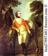 John Hayes St Leger Art Print - Portrait Of John Hayes St Leger