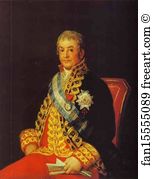 Jose Art Print - Portrait Of Jose Antonio, Marques Caballero Képmása