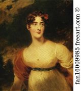 Pole Art Print - Portrait Of Lady Emily Harriet Wellesley-Pole, Later Lady Raglan